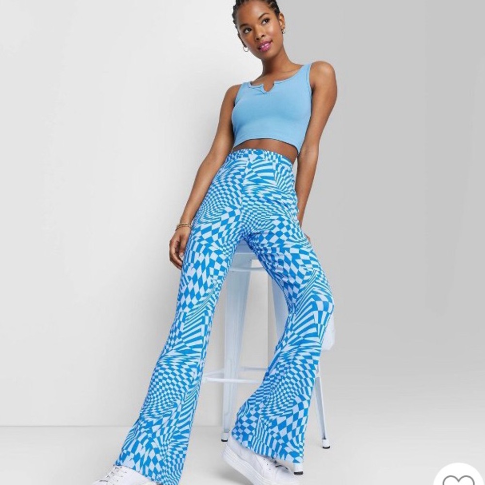Women's Knit Flare Pants - Wild Fable